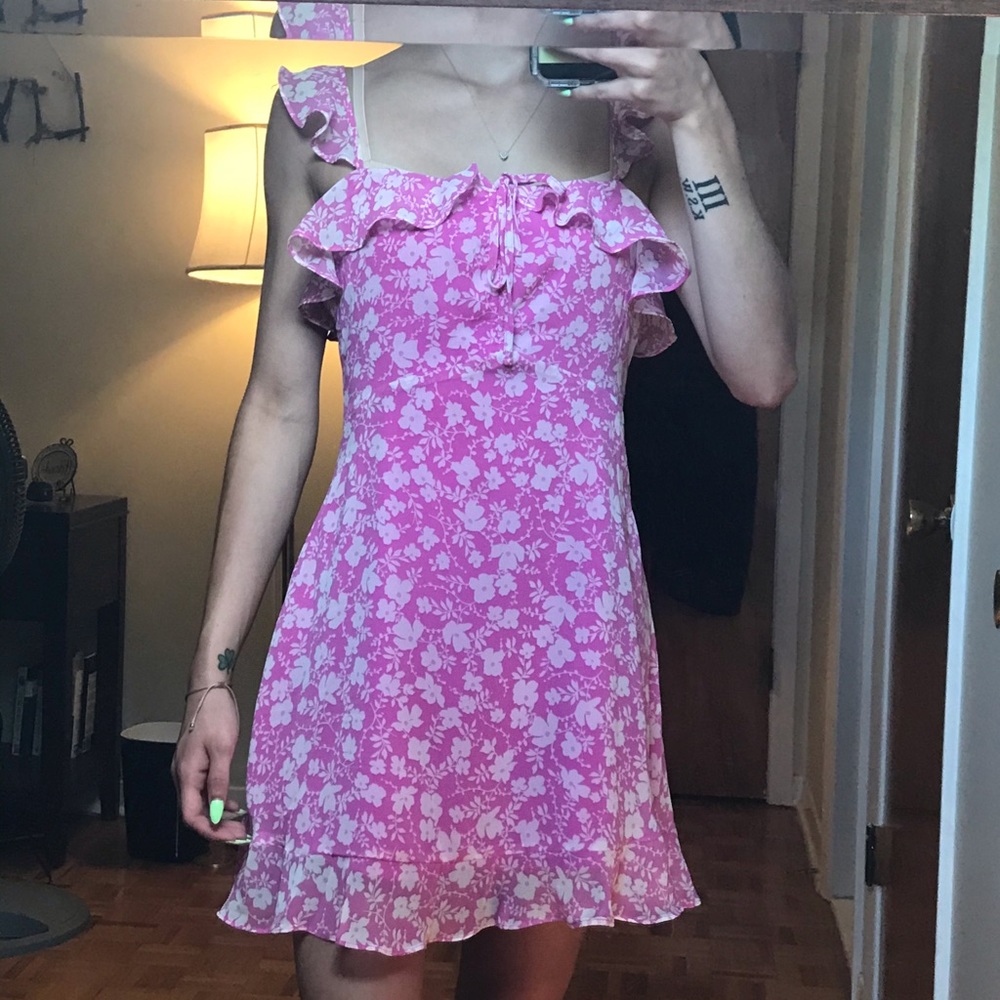 Flowy flower dress